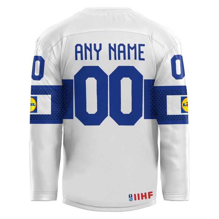 Leijonat 2026 IIHF Champions Custom Hockey Jersey