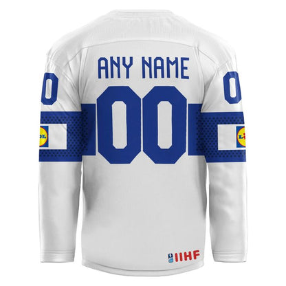 Leijonat 2026 IIHF Champions Custom Hockey Jersey