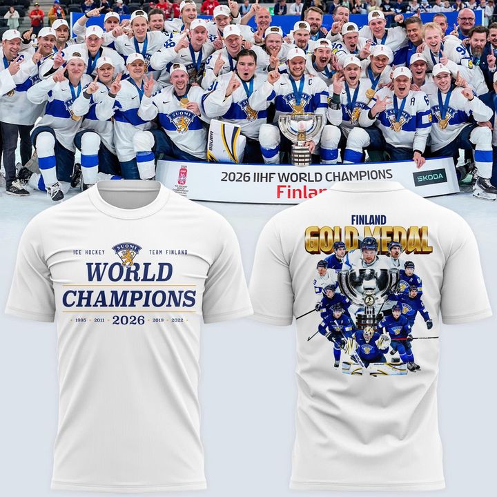 Leijonat Champions 2026 White T-Shirt