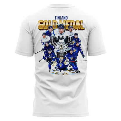 Leijonat Maailmanmestarit 2026 White T-Shirt