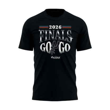 San Antonio Spurs Finals Black T-Shirt
