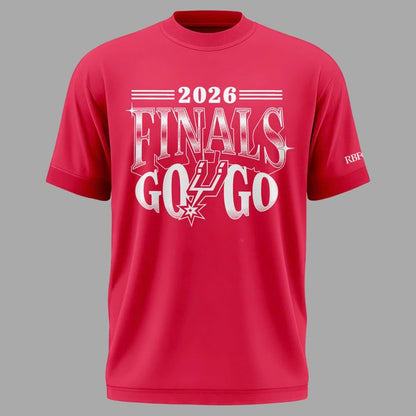 San Antonio Spurs Finals Pink T-Shirt