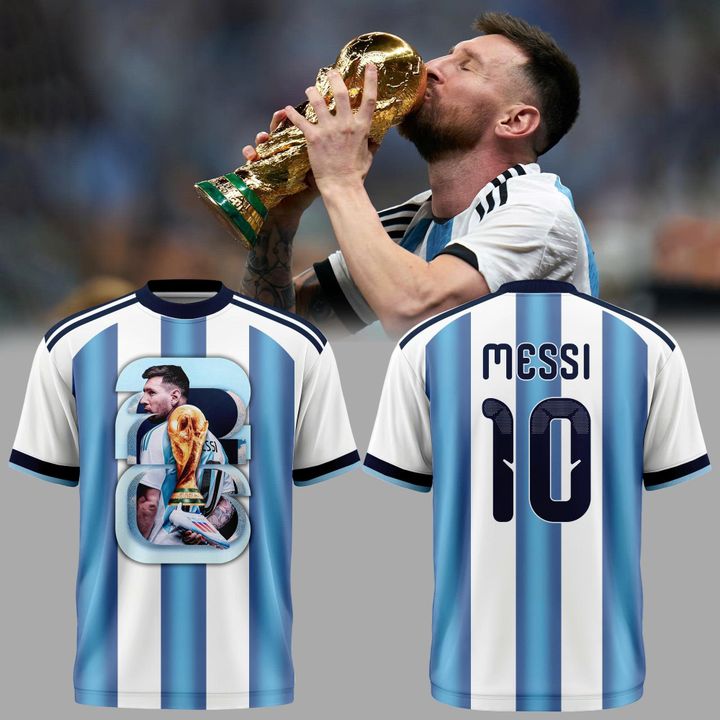 Lionel Messi Argentina World Cup 2026 Jersey - Limited Edition