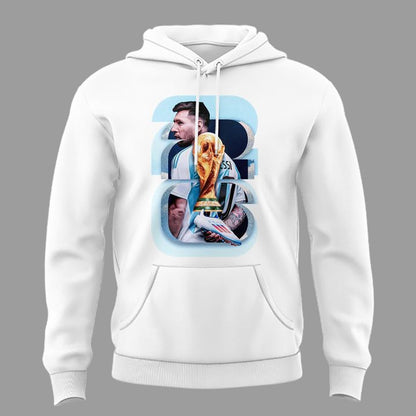 Lionel Messi Argentina World Cup 2026 Hoodie - Limited Edition
