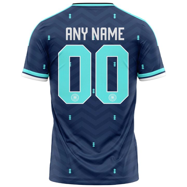 Germany 26 Away Jersey - Blue (Custom name/number)
