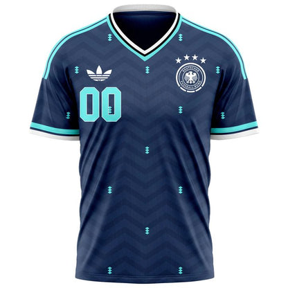 Germany 26 Away Jersey - Blue (Custom name/number)