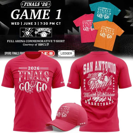 San Antonio Spurs 2026 Finals T-Shirt - Pink