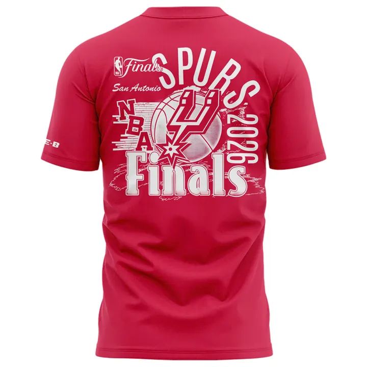 San Antonio Spurs 2026 Finals T-Shirt -Pink
