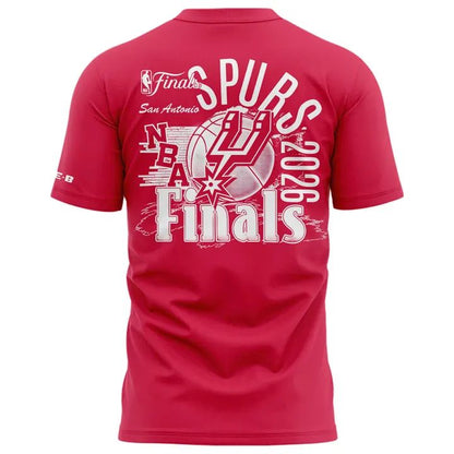 San Antonio Spurs 2026 Finals T-Shirt -Pink