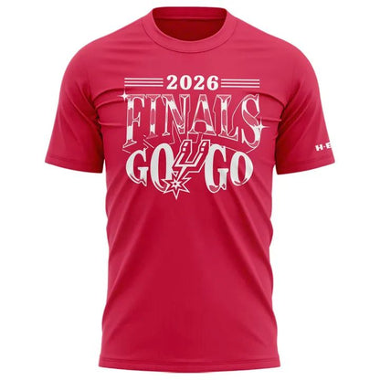 San Antonio Spurs 2026 Finals T-Shirt -Pink