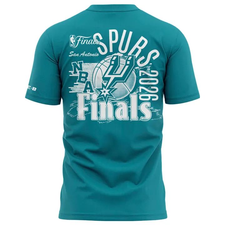 San Antonio Spurs 2026 Finals T-Shirt - Blue