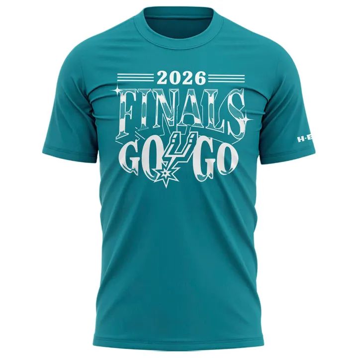 San Antonio Spurs 2026 Finals T-Shirt - Blue