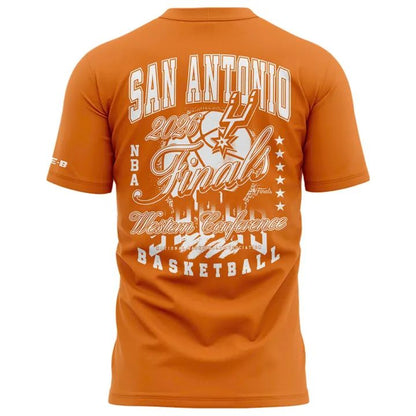 San Antonio Spurs 2026 Finals T-Shirt - Orange