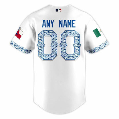 Texas Rangers 2026 Mexican Heritage Night Jersey - Custom