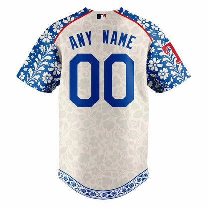 Texas Rangers 2026 Mexican Heritage Night Special Jersey - Custom
