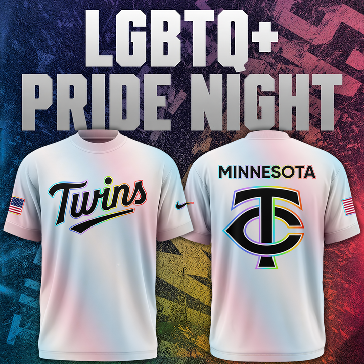 Minnesota Twins Pride Month Tshirt 2026