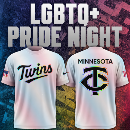 Minnesota Twins Pride Month Tshirt 2026