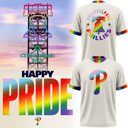 Special 2026 Happy Pride Night Philadelphia Phillies T-Shirt