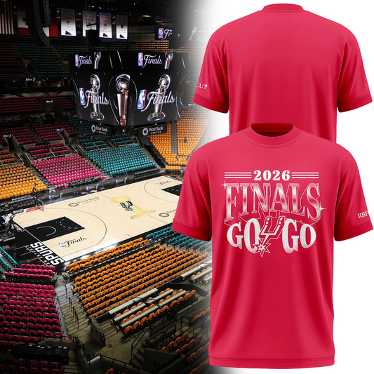 San Antonio Spurs Finals Pink T-Shirt