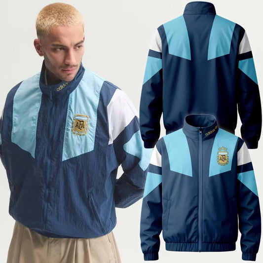Argentina FIFA World Cup 2026 EQT Track Top - Navy