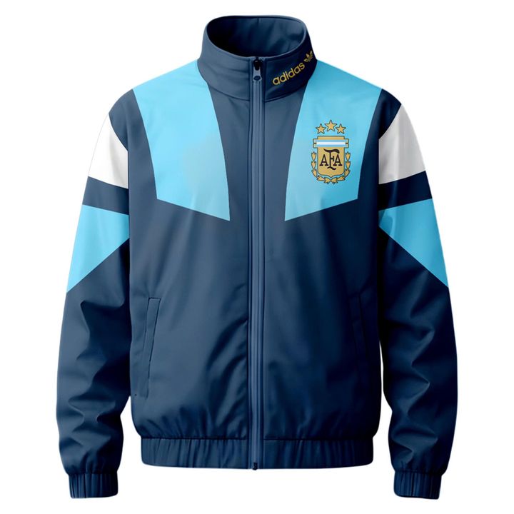 Argentina FIFA World Cup 2026 EQT Track Top - Navy