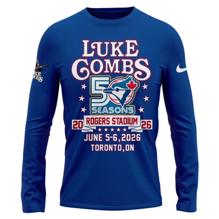 LC x Toronto Blue Jays 50th Anniversary - My Kinda Saturday Night Tour 2026 Long Tee
