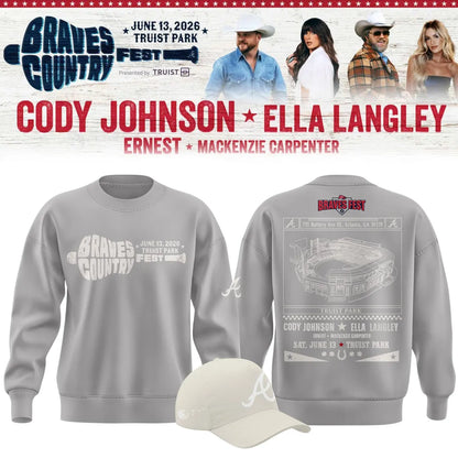 Limited Edition Atlanta Braves 2026 Country Fest Sweatshirt