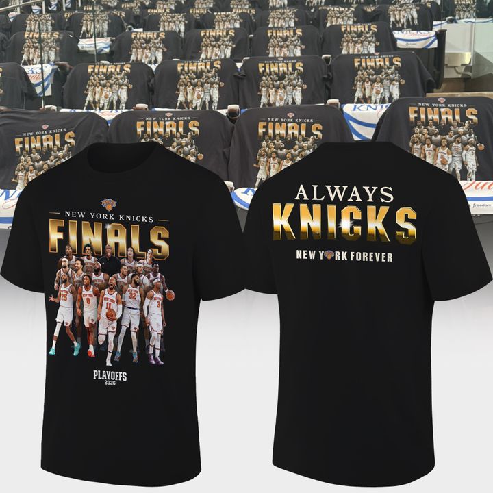 New York Knicks 2026  Finals Game 3 Black Tshirt