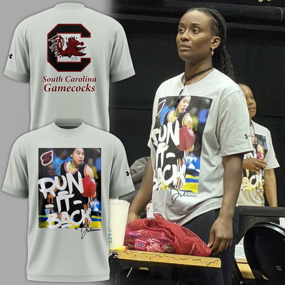 South Carolina Gamecocks Basketball Run It Back T-Shirt