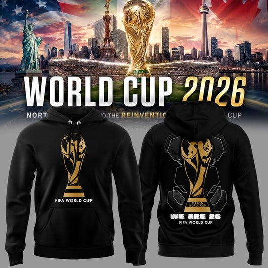 Exclusive Version FIFA World Cup 2026 Black Hoodie