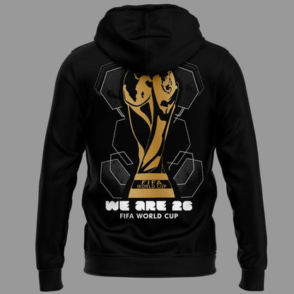 Exclusive Version FIFA World Cup 2026 Black Hoodie