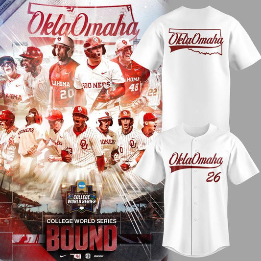 Oklahoma Baseball 2026 Regional OklaOmaha Jersey - Special Edition