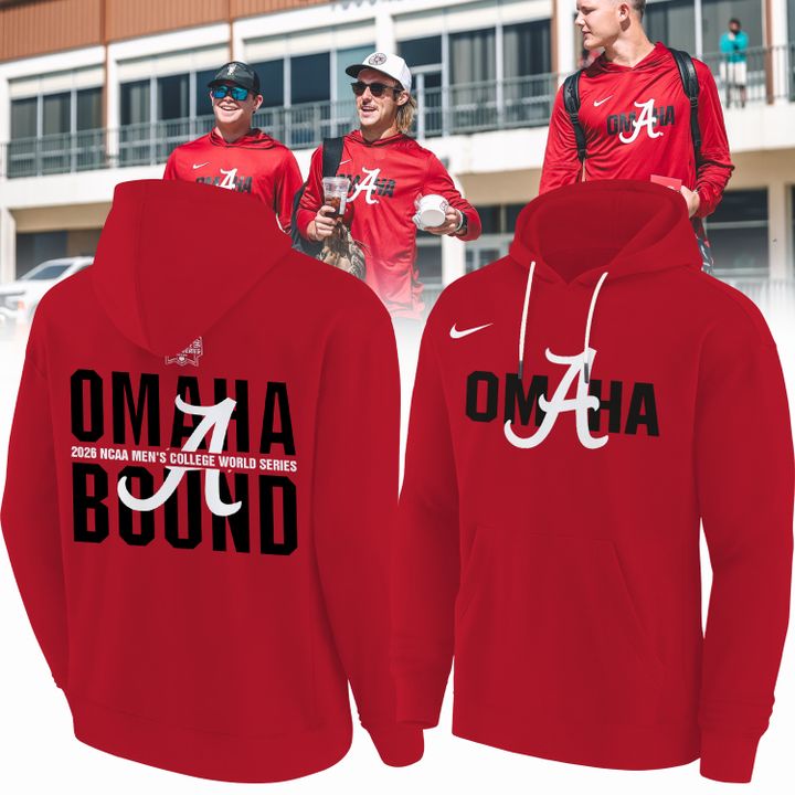 2026 Exclusive Version Alabama Crimson Tide Omaha Hoodie