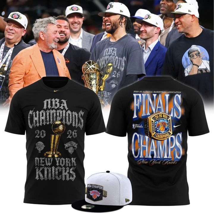 NY Knicks 2026 Finals Champions Limited Edition Locker Room Tshirt