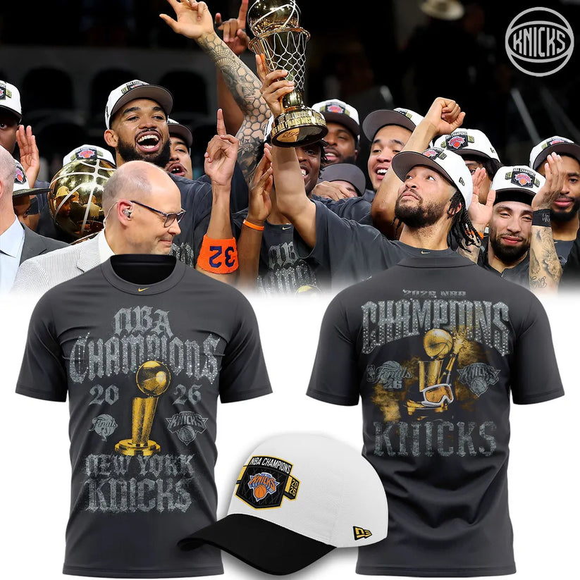 NY Knicks 2026 Finals Champions Limited Edition Locker Room Tshirt
