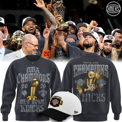 2026 Finals Champions Limited Edition On Court Sweatshirt - Gray