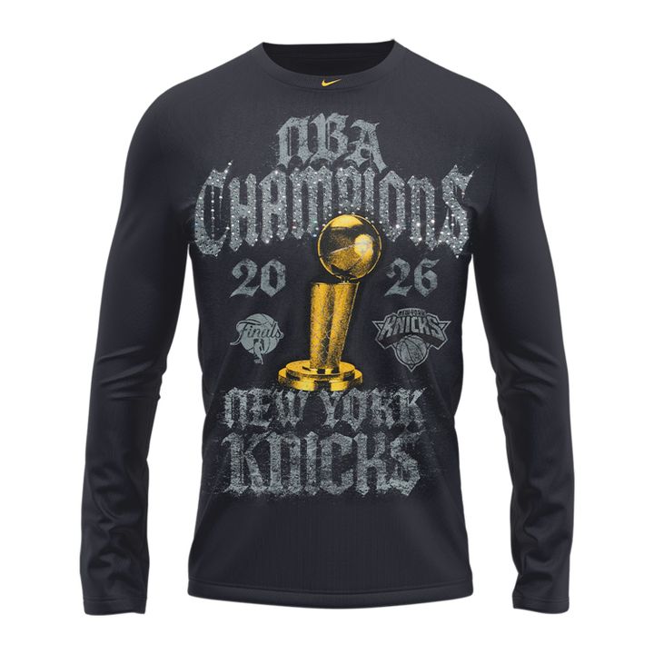 2026  Finals Champions Limited Edition On Court Long Sleeve Shirt - Gray