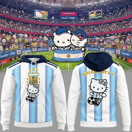 Hello Kitty x Selección Argentina Hoodie - Limited Edition