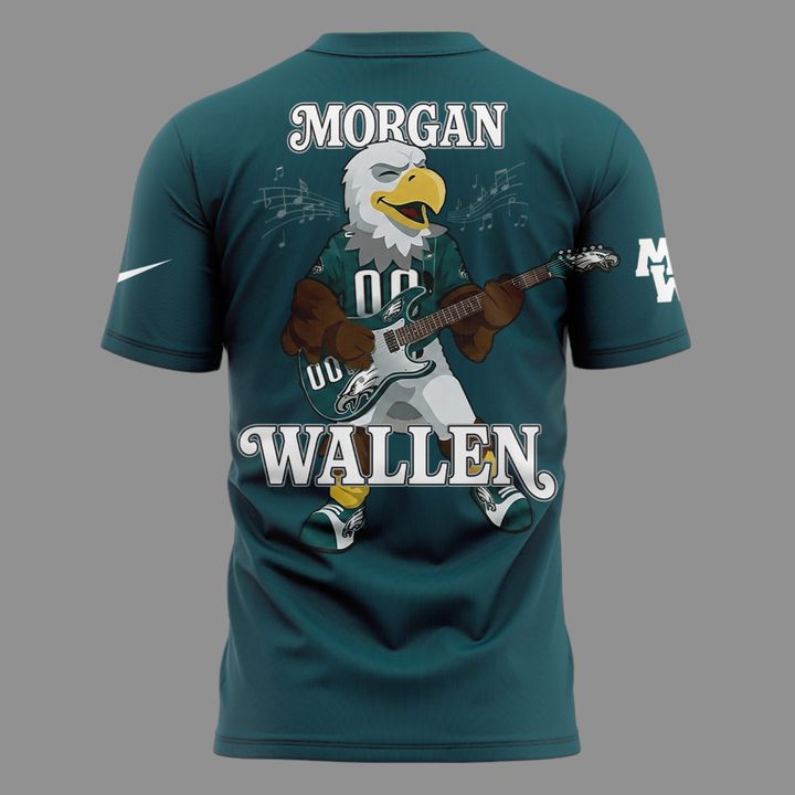 Exclusive Morgan Wallen x Philadelphia Eagles - Still The Problem Tour 2026 T-Shirt