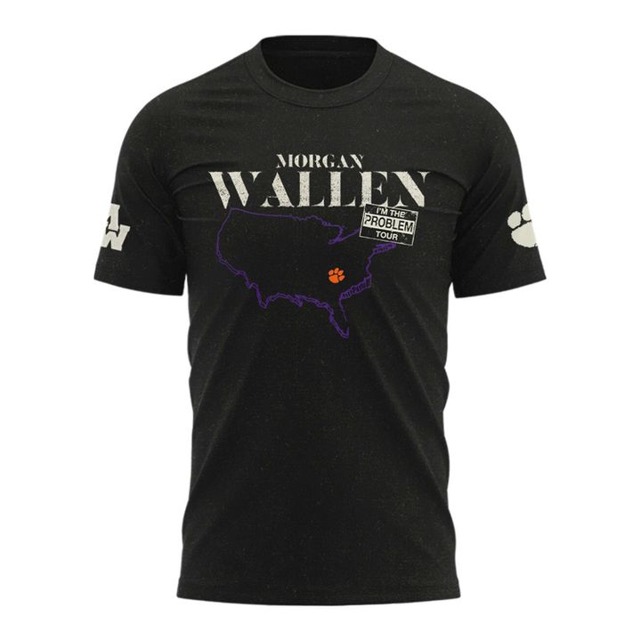 Morgan Wallen Still The Problem Tour x Clemson Tigers T-Shirt