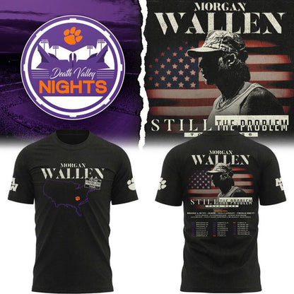 Morgan Wallen Still The Problem Tour x Clemson Tigers T-Shirt