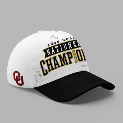 Oklahoma Sooners Champion 2026 Baseball Men's College World Series Champions Locker Room T-Shirt