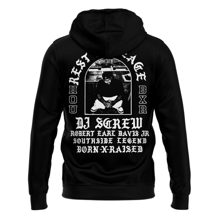 Exclusive Rest in Peace Houston Hoodie - Black