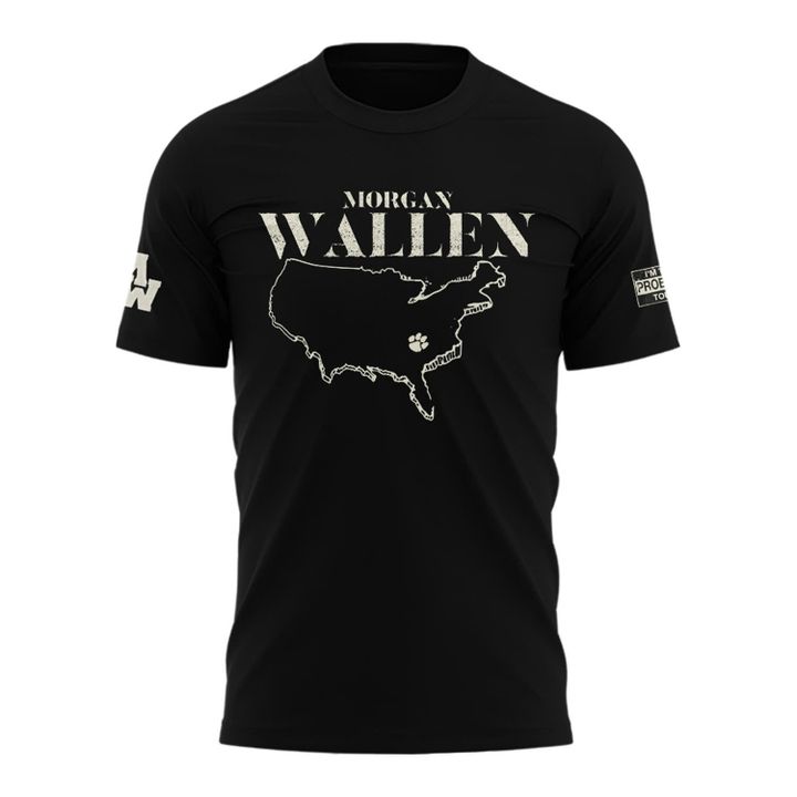 Clemson Tigers x Morgan Wallen 2026 Still The Problem Tour T-Shirt v3