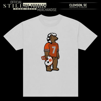 Clemson Tigers x Mogan Wallen White Tee