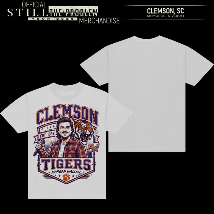 Clemson Tigers x Mogan Wallen Graphic Tee