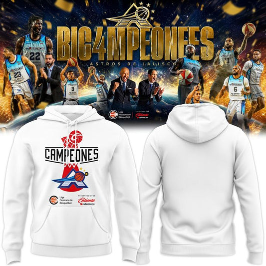 Astros de Jalisco 2026 CIBACOPA Champions Basketball Hoodie(v3)