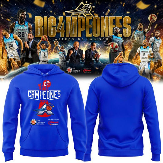 Astros de Jalisco 2026 CIBACOPA Champions Basketball Hoodie(v5)