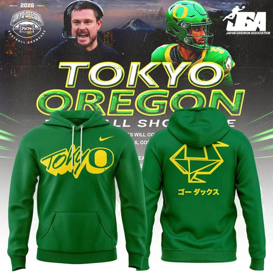 Tokyo Oregon Football Hoodie