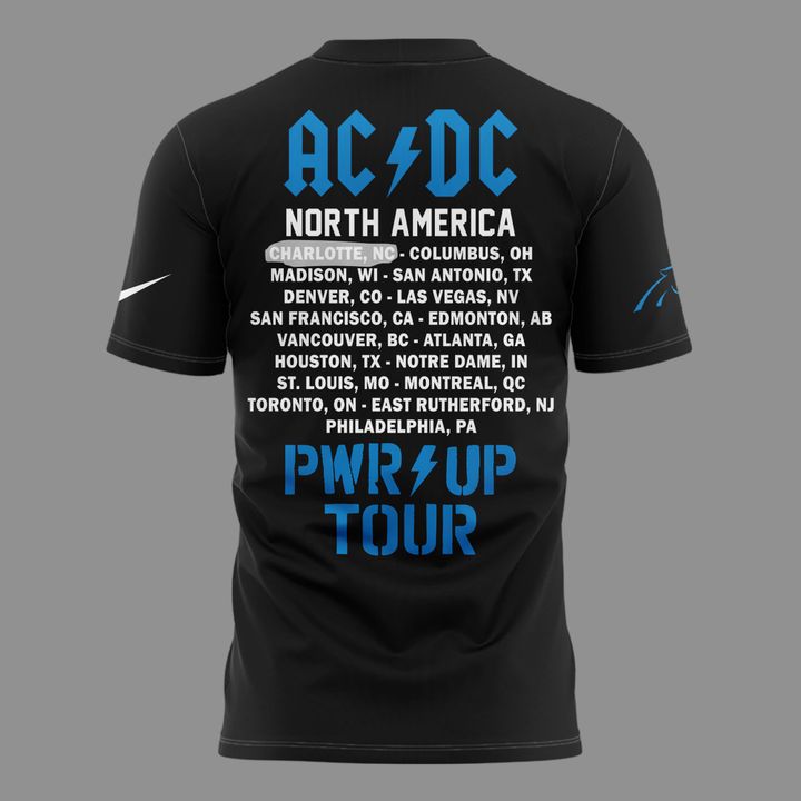 03. AC/DC x Carolina Panthers - Power Up Tour 2026 T-Shirt